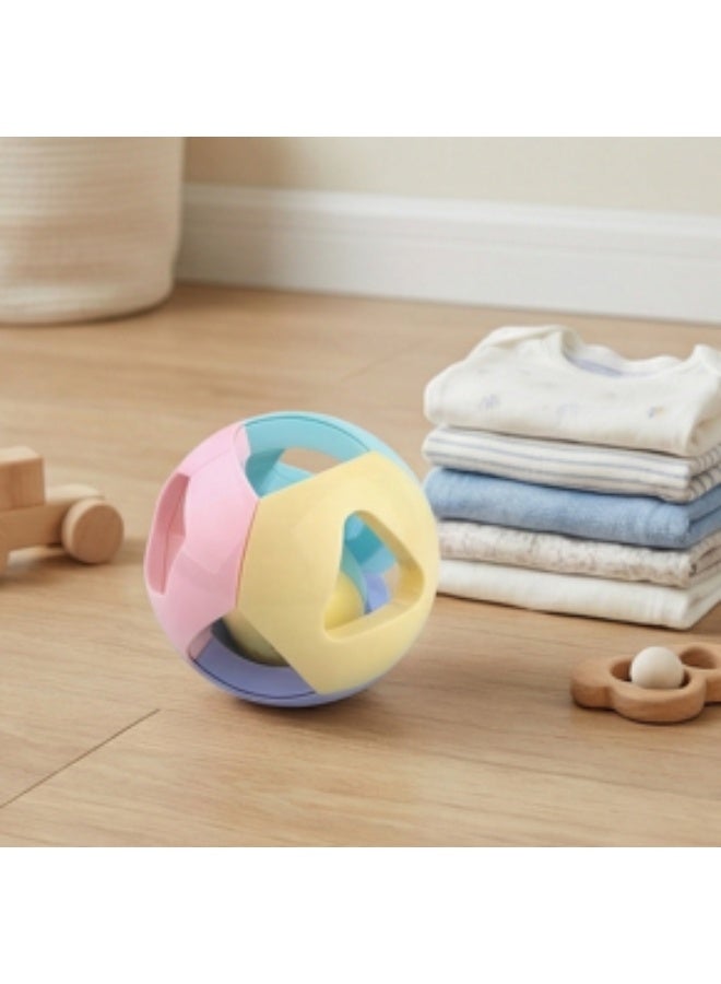 TOY GARDEN Baby Rattle Ball - Colorful Soft Toy with Sound and Textures for Infant Development - Image 5