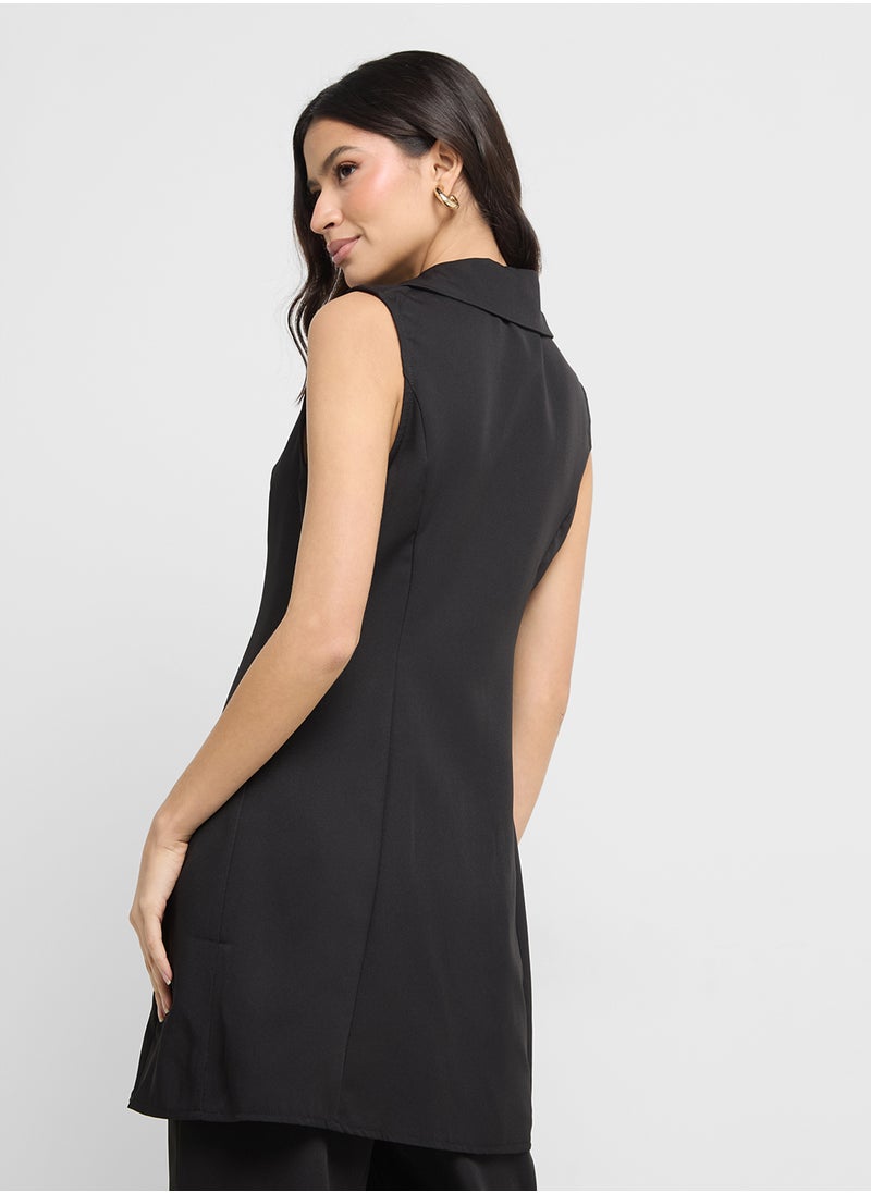 ELLA - Longline Vest - Image 1