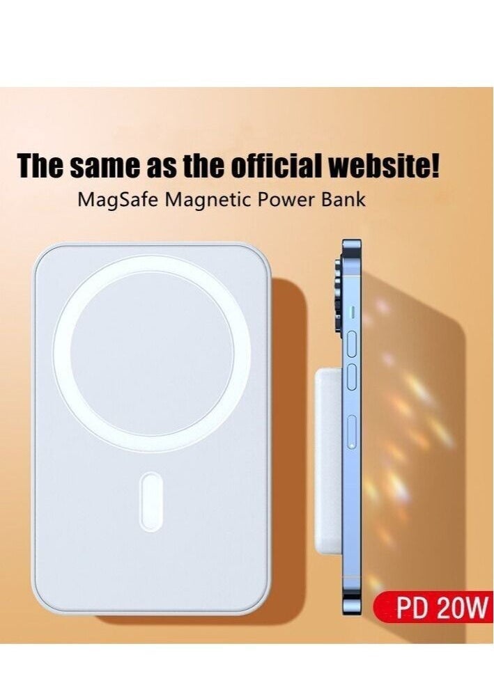 Wireless Fast Charger Mini Battery Magnetic Power Bank iPhone - Image 4