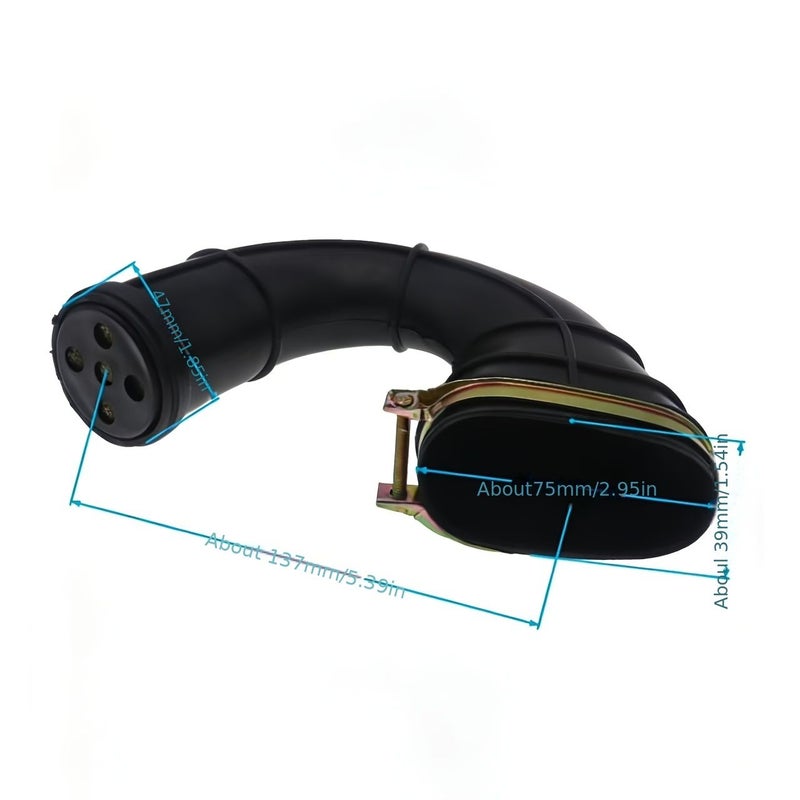 High Performance Motorcycle Air Intake Hose For 25cc 150cc 200cc Scooter Go Kart - Image 2