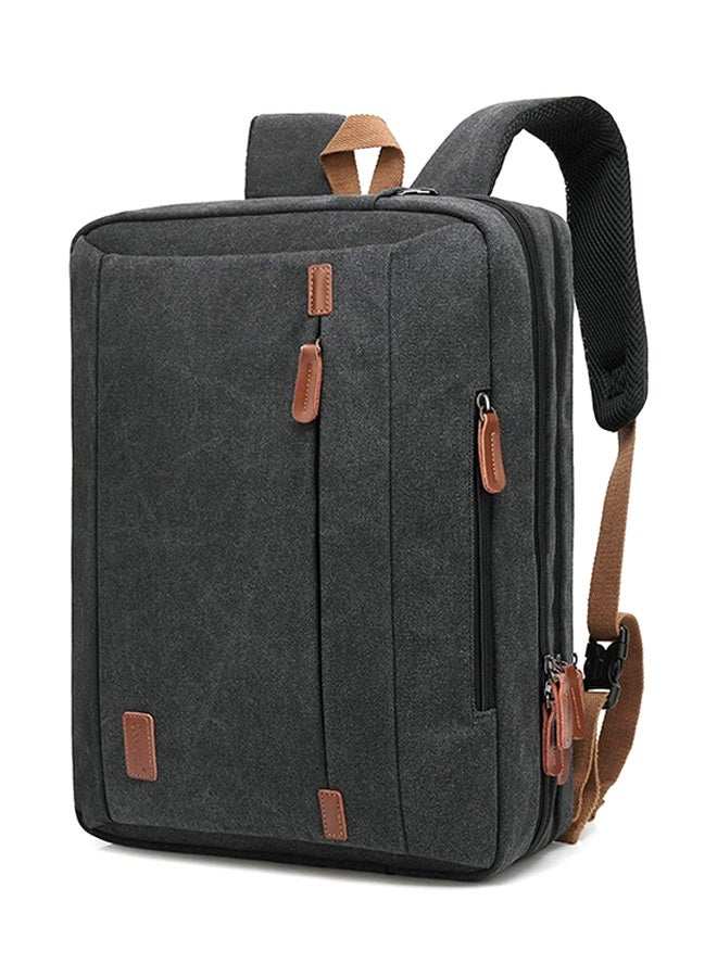 Convertible Multi-Functional Laptop Briefcase Black  - Image 1