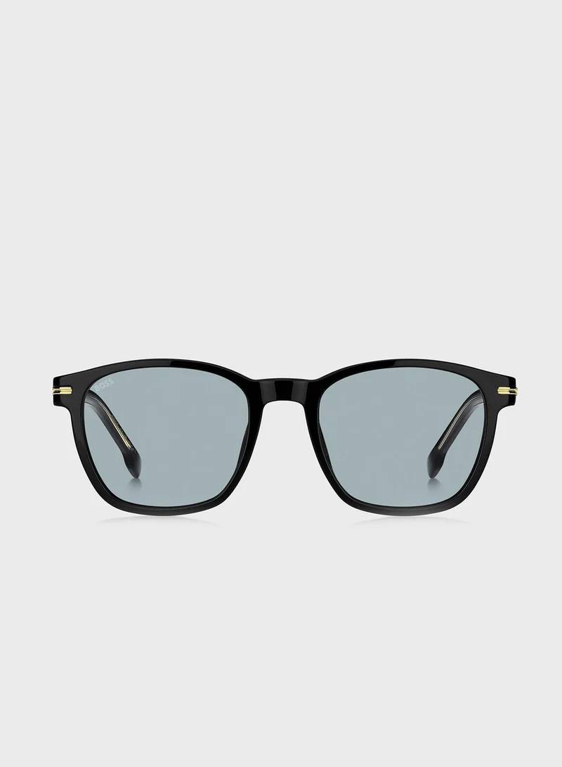 BOSS 205946807521N Square Sunglasses
