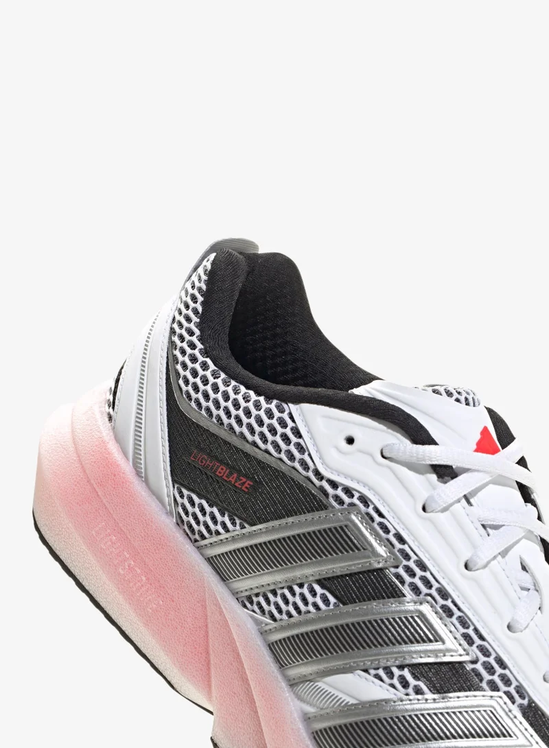 Adidas Cloud White / Core Black / Lucid Red Lightblaze Glow Shoes for Men | Best Price UAE