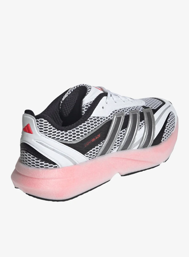 Adidas Cloud White / Core Black / Lucid Red Lightblaze Glow Shoes for Men | Best Price UAE