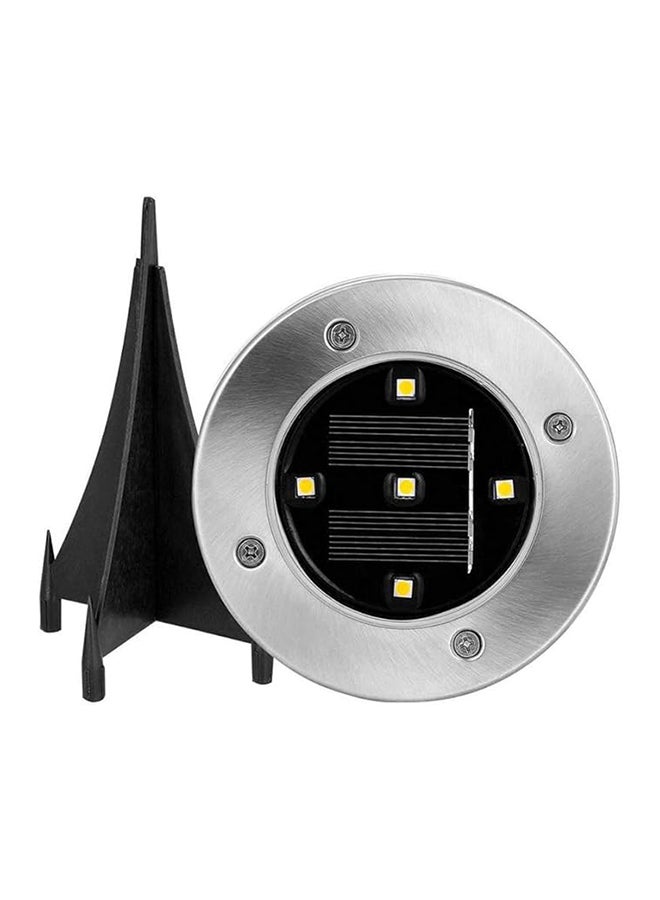 1pc LED Ground Lights Waterproof Lawn Lamp 5LEDs Solar Light Pathway