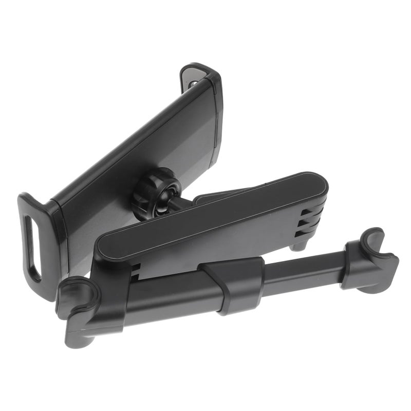 Adjustable Rear Seat Tablet Mount Holder for iPad Sturdy Lightweight Car Headrest Bracket - Image 2