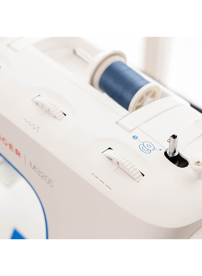 SINGER Electric Domestic Sewing Machine M3205 White - Image 4