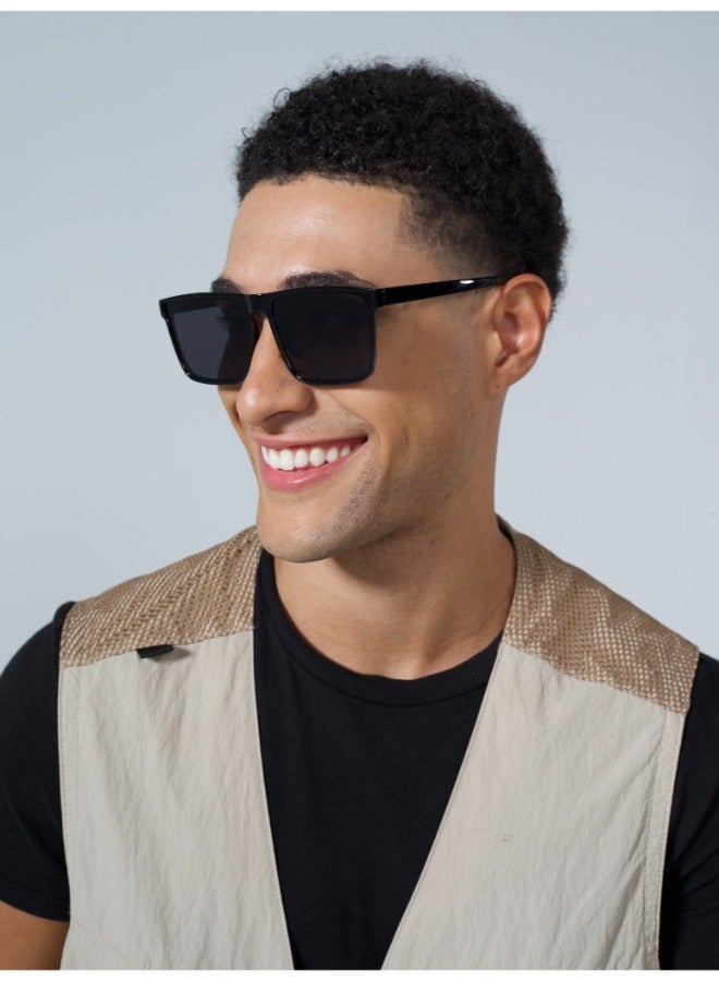 Zaas Square Sunglasses for Men and Women – Classic Fashion UV Protection Lightweight Vintage Style Eyewear - Image 3