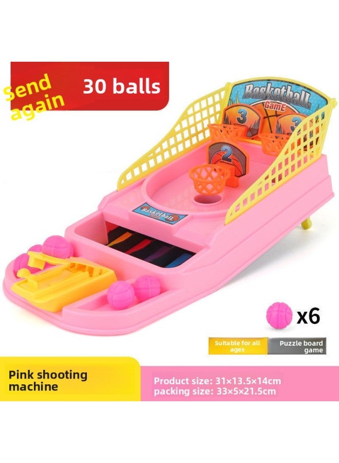 Children's Toys For Boys And Girls Double Catapult Basketball Stand Shooting Board Game Surface Ball Parent-Child Interactive Toys