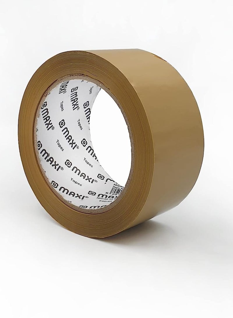 Maxi 36-Piece 2 Inch Brown Packing Tape 100 Yards  - Image 2