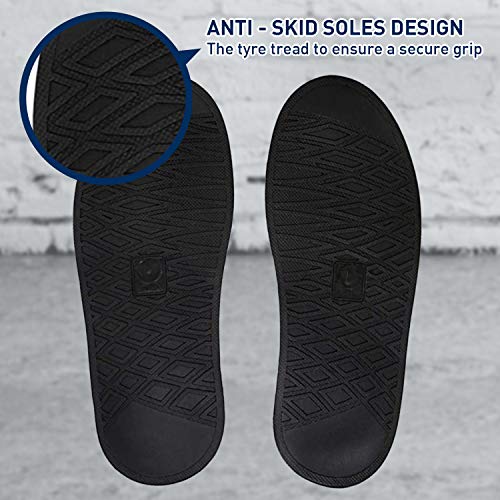 JUSPRO Waterproof Rain Boot Shoe Cover with Reflector for Outdoor Sports Hiking Climbing Camping Scooter Travel - Image 4