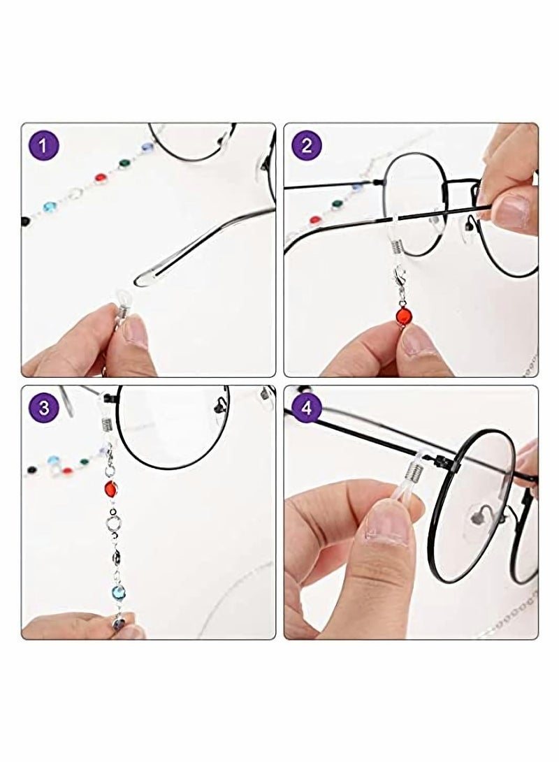 Excefore Eyeglasses Chains Beaded Sunglasses Strap Holder Elegant Eyewear Retainer Chain, 8 Styles - Image 5