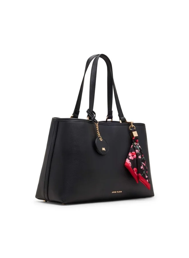 Anne Klein  Anne Klein Akh6059 Black Women's Satchel for Women | Best Price UAE