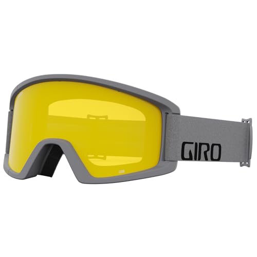 Giro Semi Goggles 2022 - Grey Wordmark Frame Amber/Yellow Lens Medium - Image 4