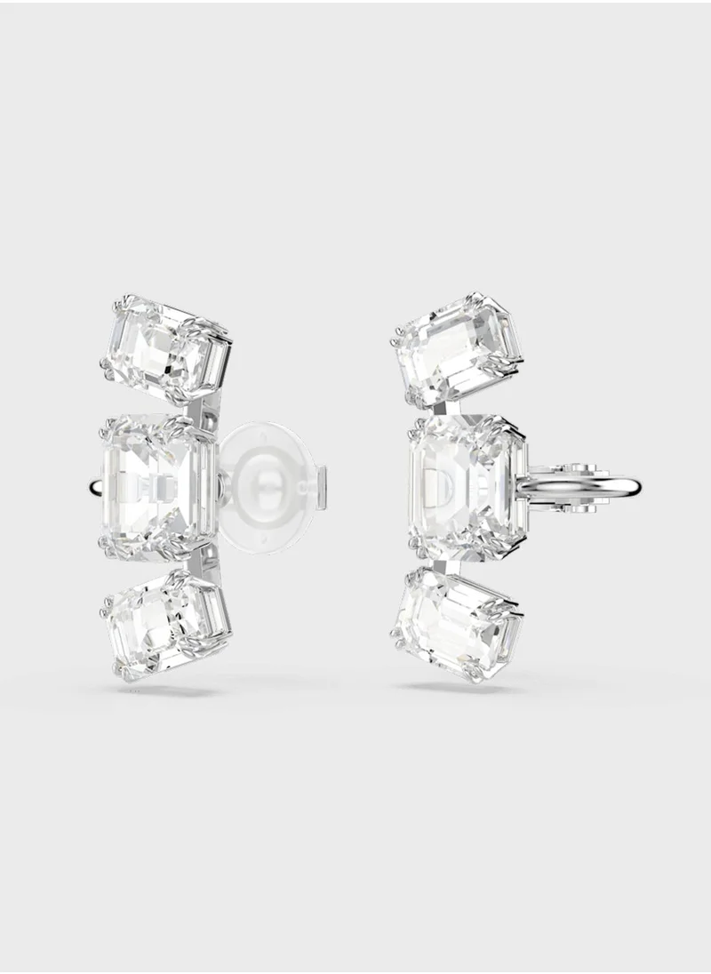 سواروفسكي Millenia Stone Detail Drop Earrings