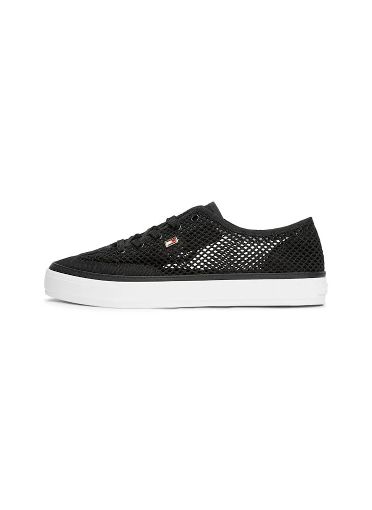 تومي هيلفيغر Open Mesh Low Top Sneakers