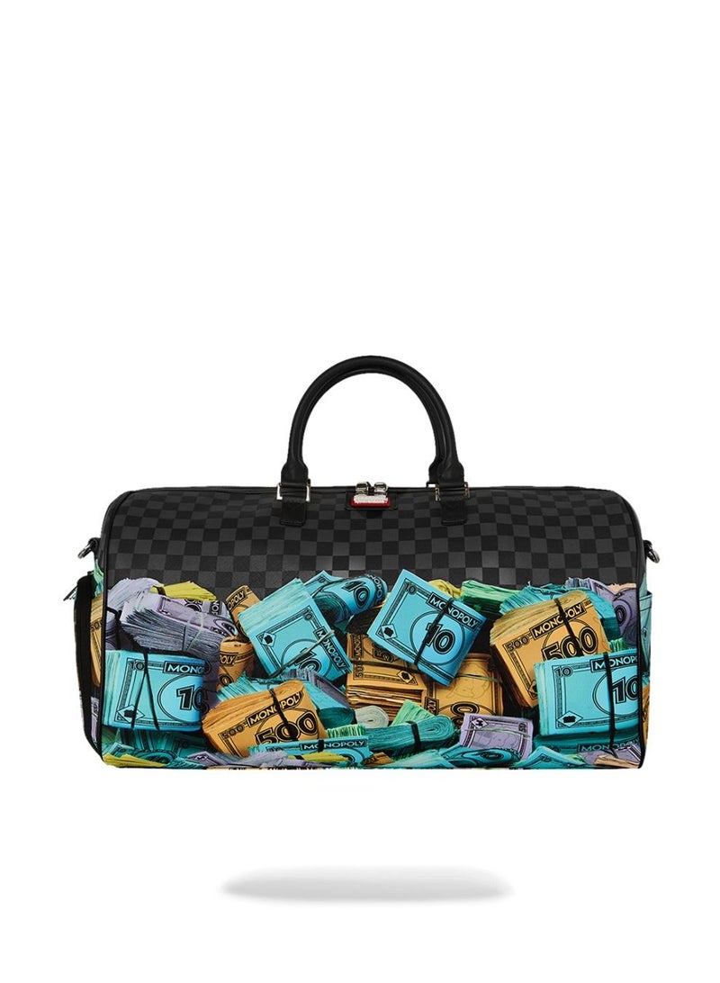 SPRAYGROUND MONOPOLY MONEY STACKS DUFFLE - Image 1