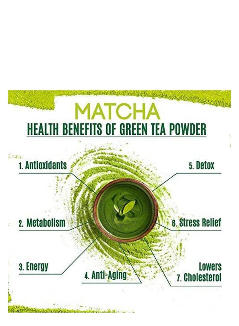 MATCHA Pure Matcha Powder – Premium Green Tea for Lattes and Smoothies, 100g - Image 3