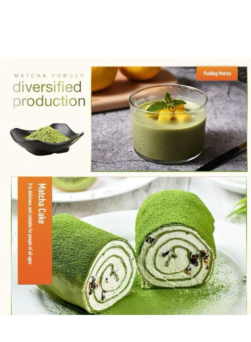 MATCHA Pure Matcha Powder – Premium Green Tea for Lattes and Smoothies, 100g - Image 2