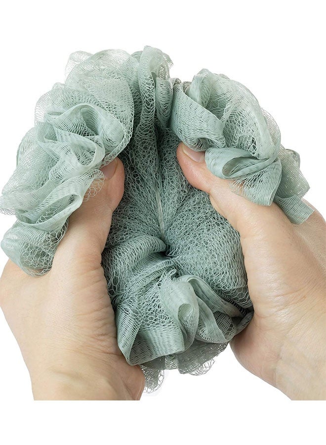 3 Pcs Bath Loofah, Bath Body Scrubber for Women - Men, Exfoliating Bath Sponge Body Scrubber Biodegradable, Scratch-Free Body Wash Sponge Shower Essential Skin - Image 3