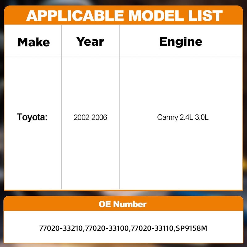 DIRBOERF Electric Fuel Pump Module Assembly for Toyota Camry 2.4L 3.0L (2002-2006) - Image 5