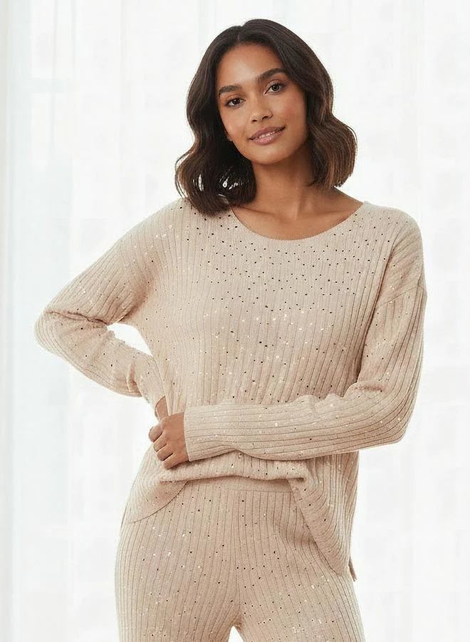 سبلاش فيڤ Pyjama Set Ribbed Top & Trousers