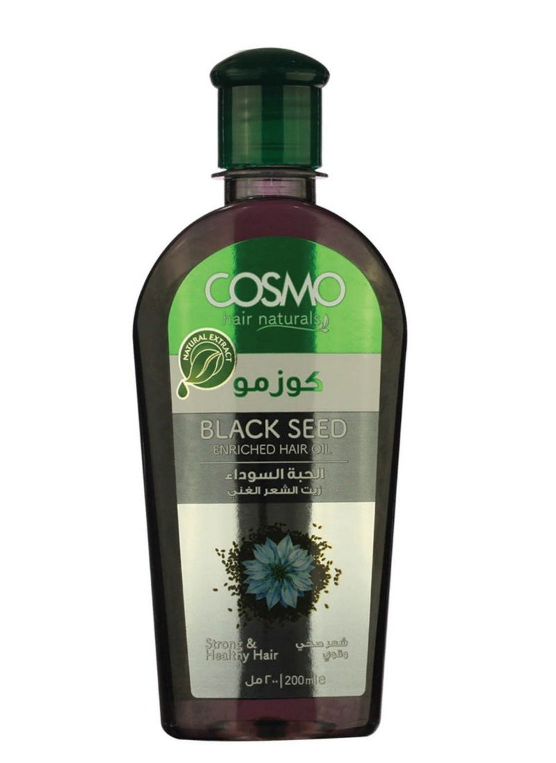 COSMO Black Seed Hair Oil Strong And Healthy Hair 200 Ml 