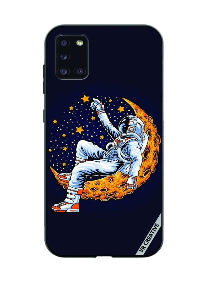 VR CREATIVE Protective Case Cover For Samsung Galaxy A31 Astranaut4 Design Multicolour - Image 1