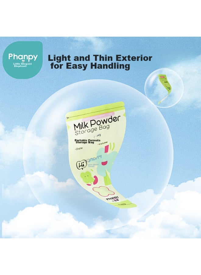 Xiaoya Elephant Xiaoya Xiang Baby Formula Powder Bags, Portable, Disposable, Sealed, For Travel, Dispensing, Fresh-keeping Storage Box - Image 5
