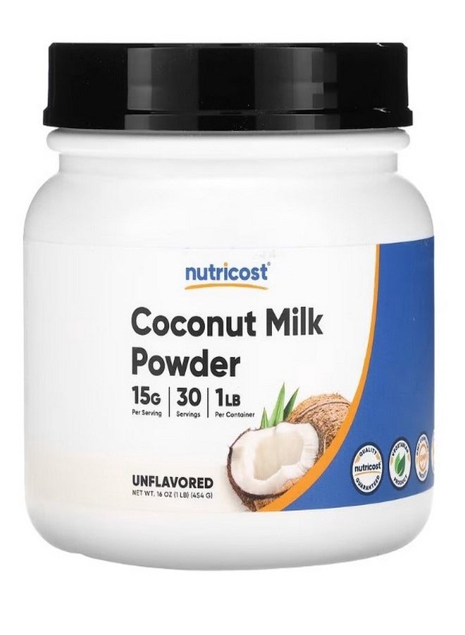 Nutricost Coconut Milk Powder Unflavored 16 Oz 454 G - Image 1