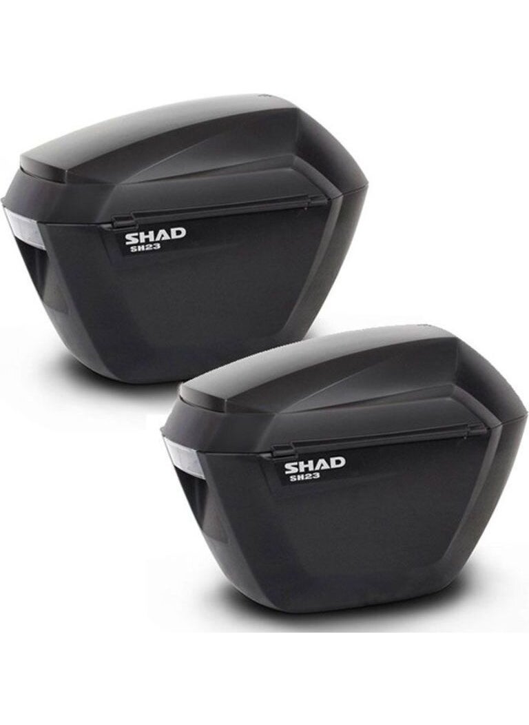 Ebakbak Motorcycle Side Bag Set Impact Resistant Engine Side Lightweight Case 23 Liters Capacity  - Image 1