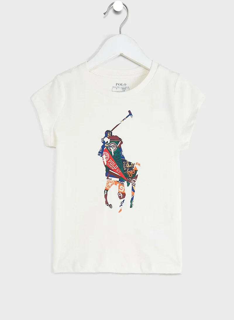 POLO RALPH LAUREN Kids Graphic T-Shirt