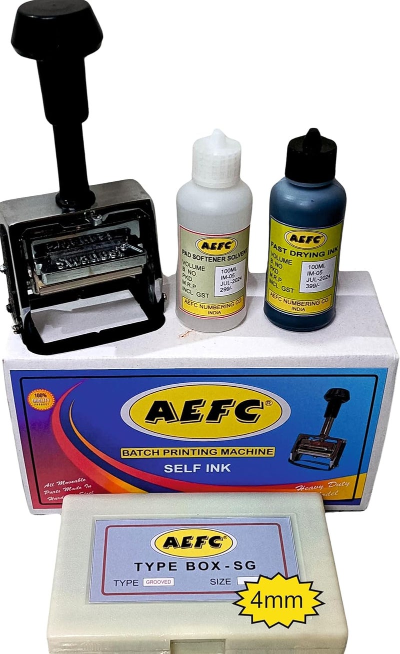 ACGL AEFC (4MM) Customize Batch Coding (Printing) Machine (AA1) (4MM) - Image 1
