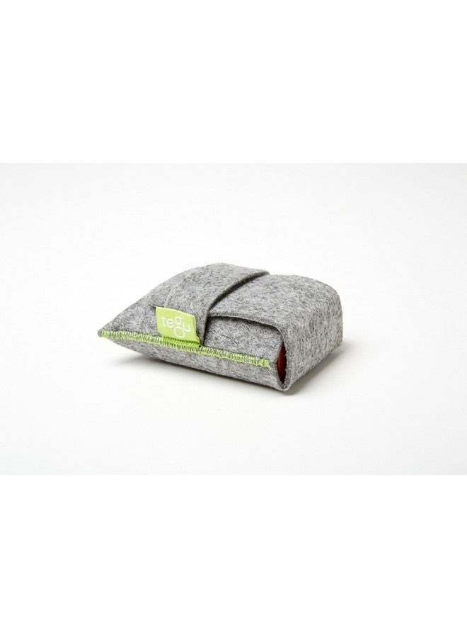 Tegu 8 Piece Tegu Pocket Pouch Magnetic Wooden Block Set, Tints  - Image 2