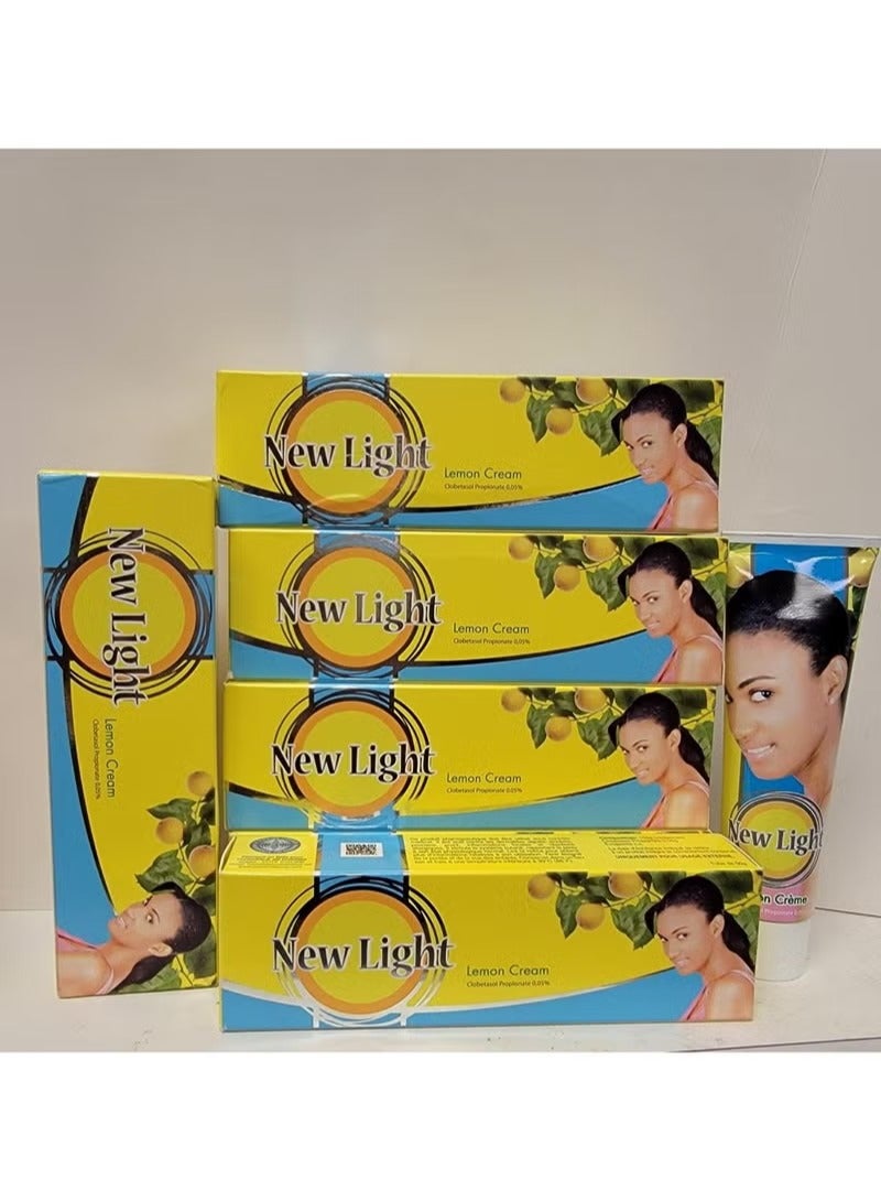 New Light Lemon Cream - 50g 5 pieces