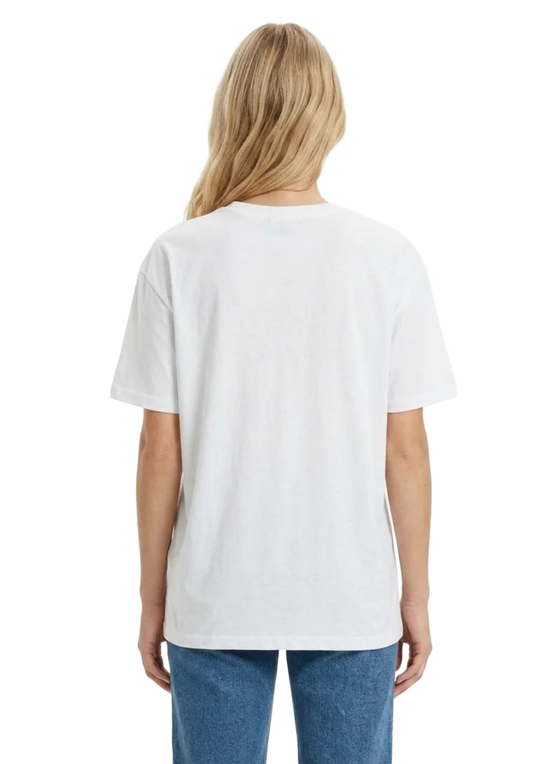 ديزني Disney Mickey Mouse Women’s Oversized Drop Shoulder T-Shirt