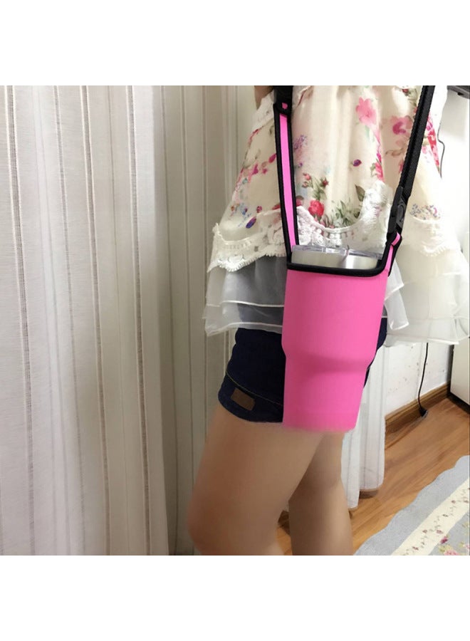 Spot 30oz Ice Cup Set Wholesale Diving Material Handbag Anti-fall Portable Back Insulation Special Check Cloth Set-Color:KT (a Variety Of Optional)-Capacity:900ml (ice Bully Cup)  - Image 3