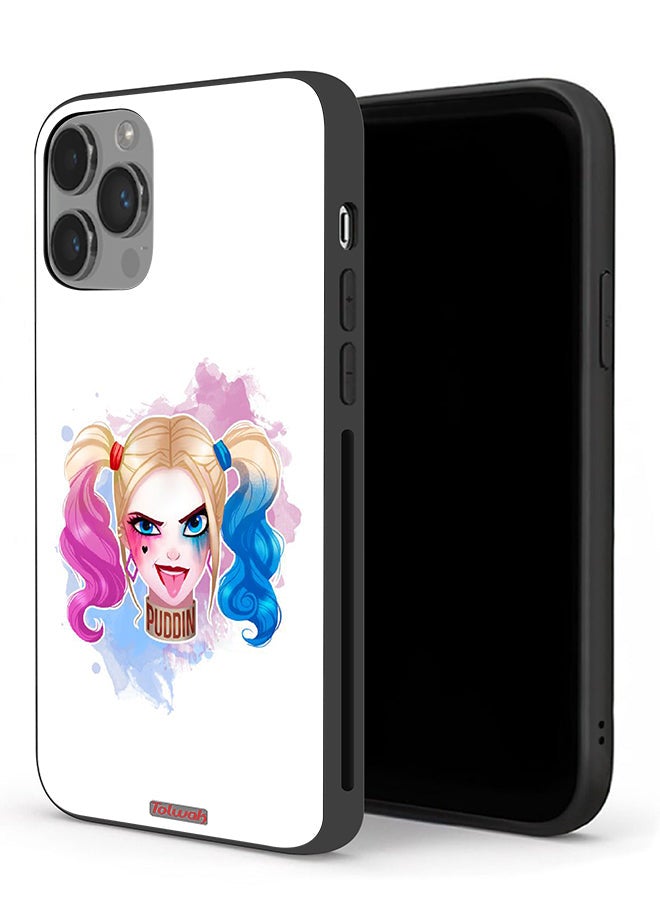 Tolwak Apple iPhone 14 Pro Max Protective Case Harley Quinn Art - Image 1