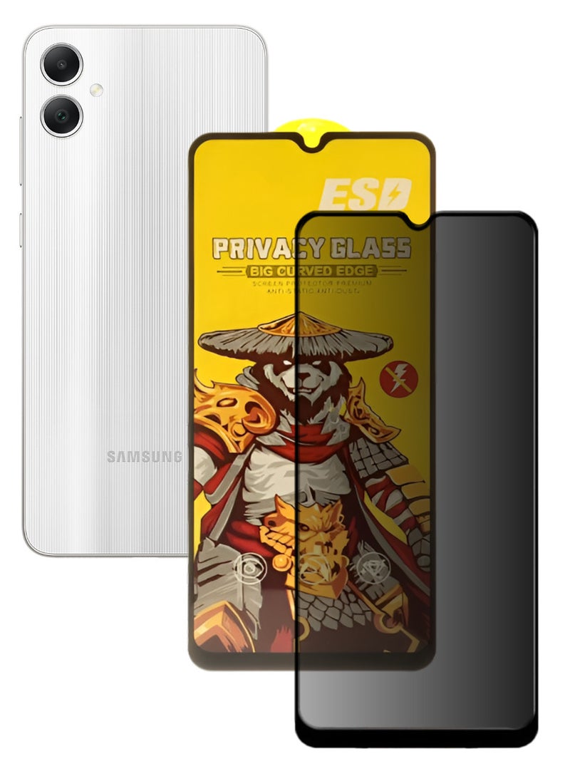 ESD Tempered Dustproof Privacy Glass Screen Protector Compatible For Samsung Galaxy A05 - Image 1