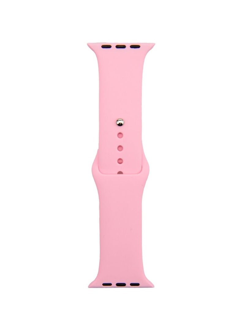 Apple Watch Band 41mm Soft Silicone Sport Band Replacement Wrist Strap Compatible for iWatch Apple Watch Series 7 (41mm) - Image 2