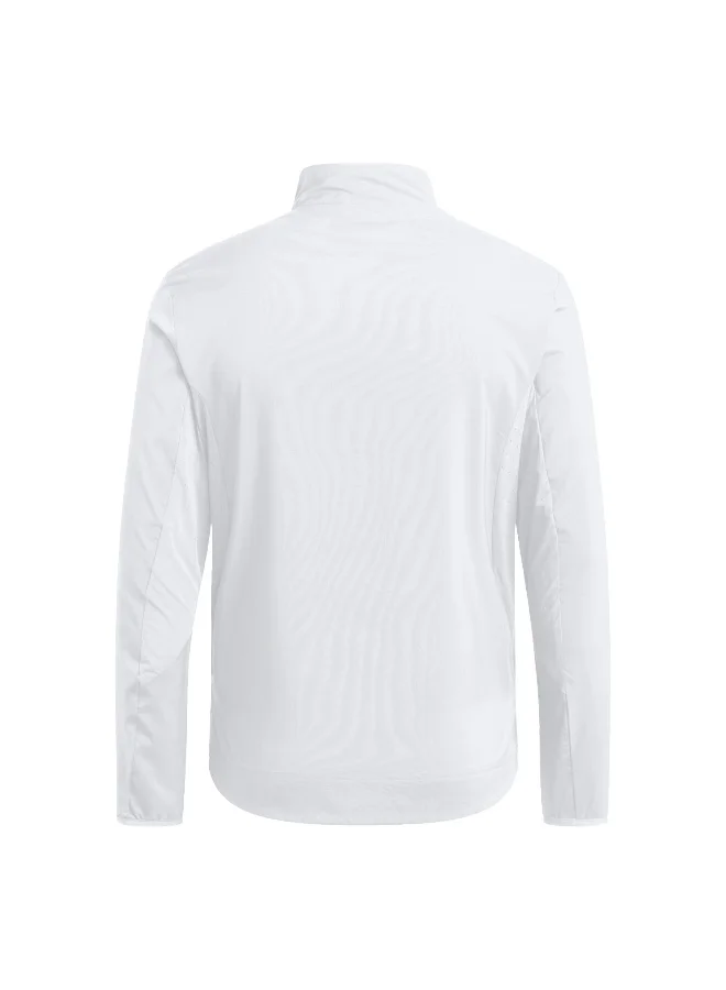 Adidas Adizero E Jckt White Running Jackets For Men XS