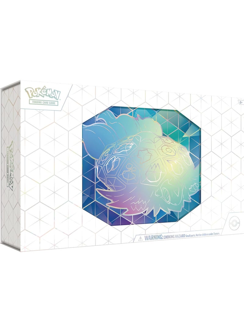 بوكيمون تي سي جي بوكيمون TCG – مجموعة Terapagos ex Ultra-Premium كولكشن – صندوق مختوم مع بطاقات برو مو وحزم تعزيز