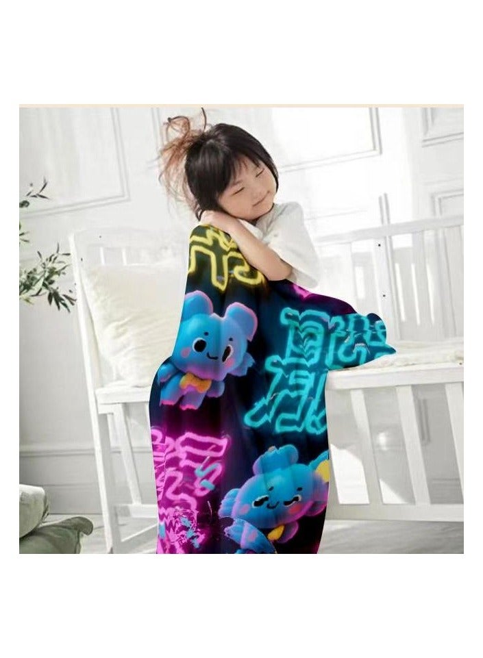 general Flannel thin blanket (warm and comfortable, suitable for sleep, gaming, dust removal and sandproof) 150cm*200cm - 296 - Image 1