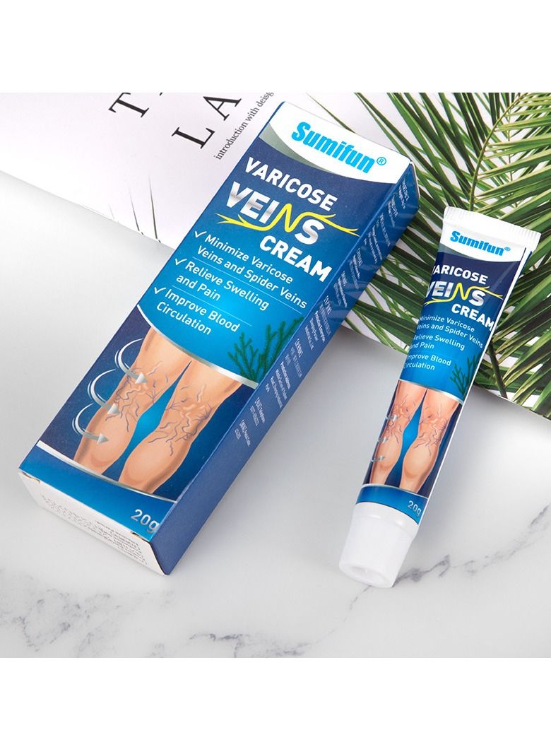 Sumifun Varicose Veins Cream easy to use 100% natural lngredients 20g - Image 5