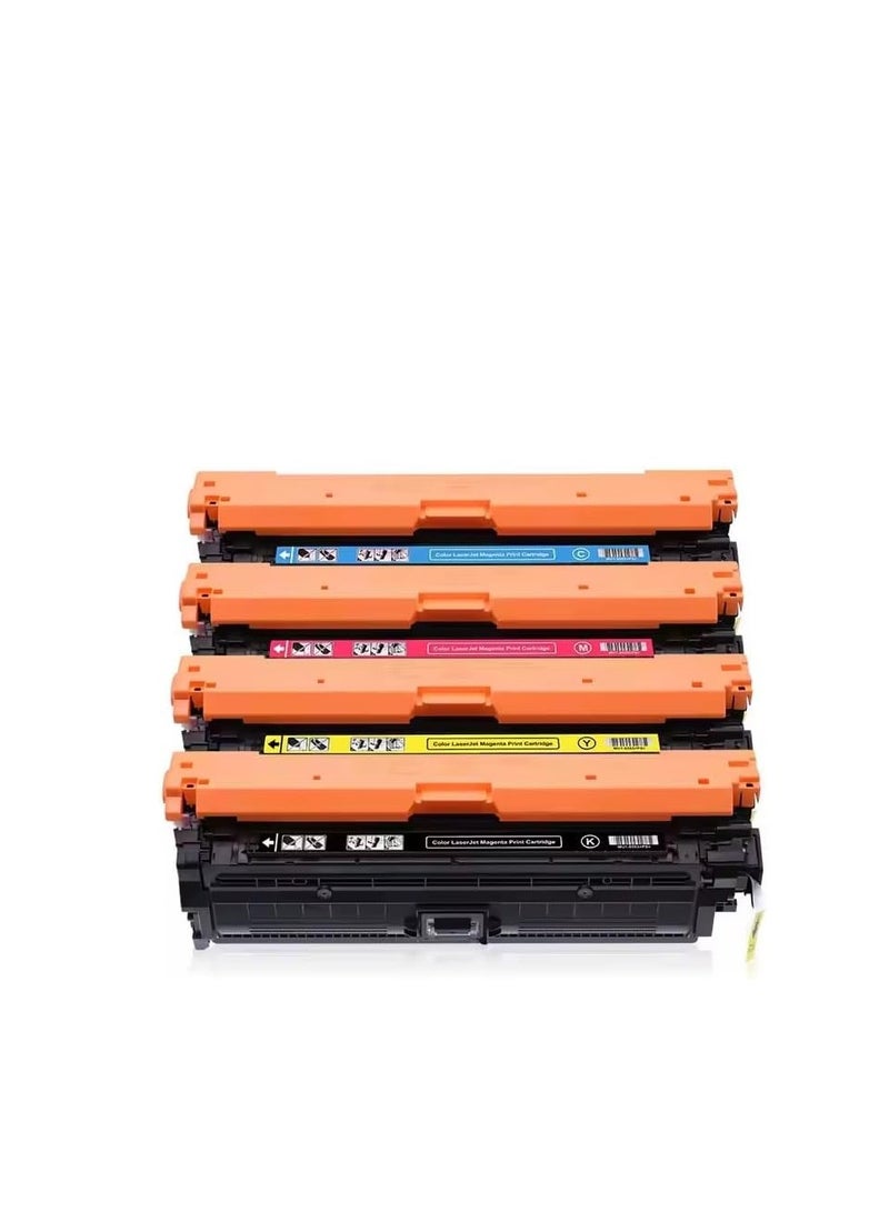 Terabyte 655A (4-Pack) Toner Cartridge Compatible HP Printers With HP Colour LaserJet MFP M681f, M681z, M682z M652dn (Black, Cyan, Yellow, Magenta) - Image 1