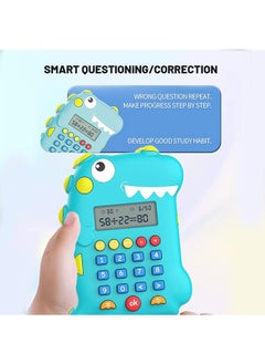 Garlo Electronic Math Games for Kids 4-6-8,Dinosaur Calculator for Kids with Music,Addition,Subtraction,Multiplication & Division,Learning Educational Toys Gifts for Boys Girls Age 4 5 6 7 8+  - Image 5