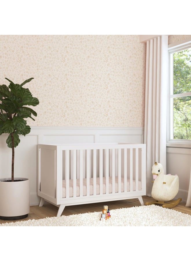 Davinci Otto 3-in-1 Convertible Crib in White, Greenguard Gold Certified - Image 3