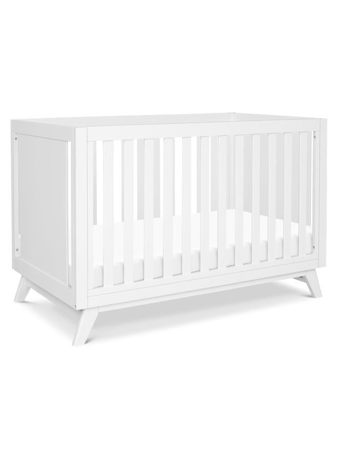 Davinci Otto 3-in-1 Convertible Crib in White, Greenguard Gold Certified - Image 1