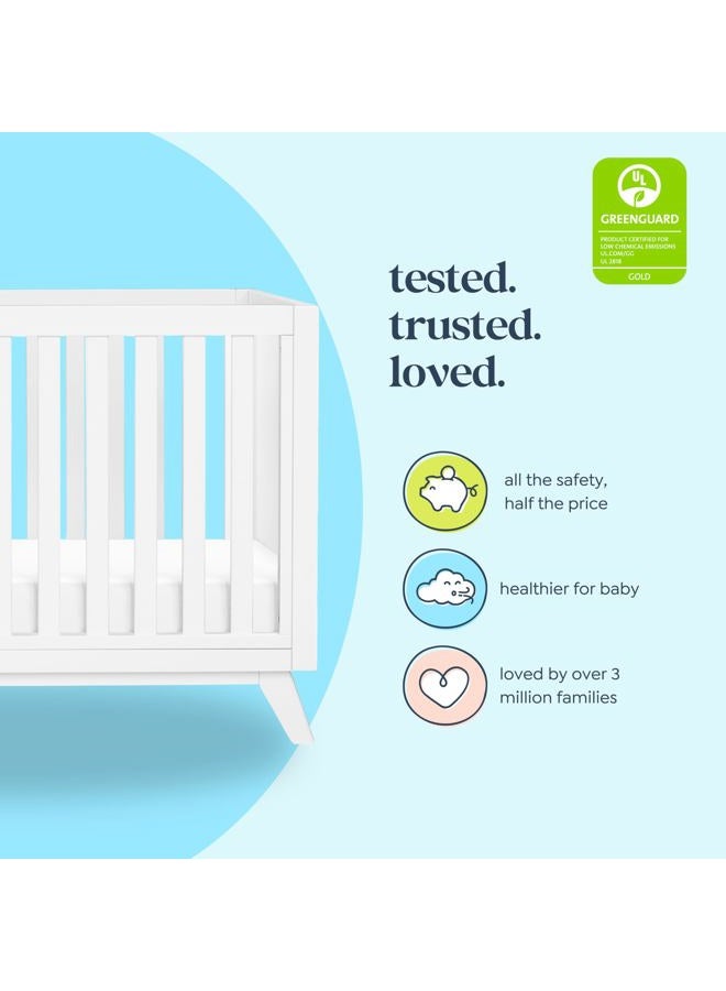 Davinci Otto 3-in-1 Convertible Crib in White, Greenguard Gold Certified - Image 4