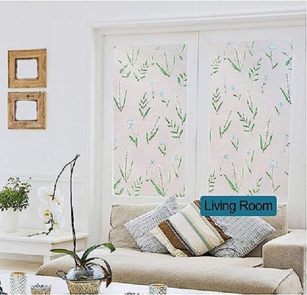 SIA VENDORS One Way Mirror Window Film Daytime Privacy, Sun Blocking Heat Control Anti UV Reflective Film Static Cling Window Tint for Home Office (20 X 40 Inch-Silver Film) - Image 5